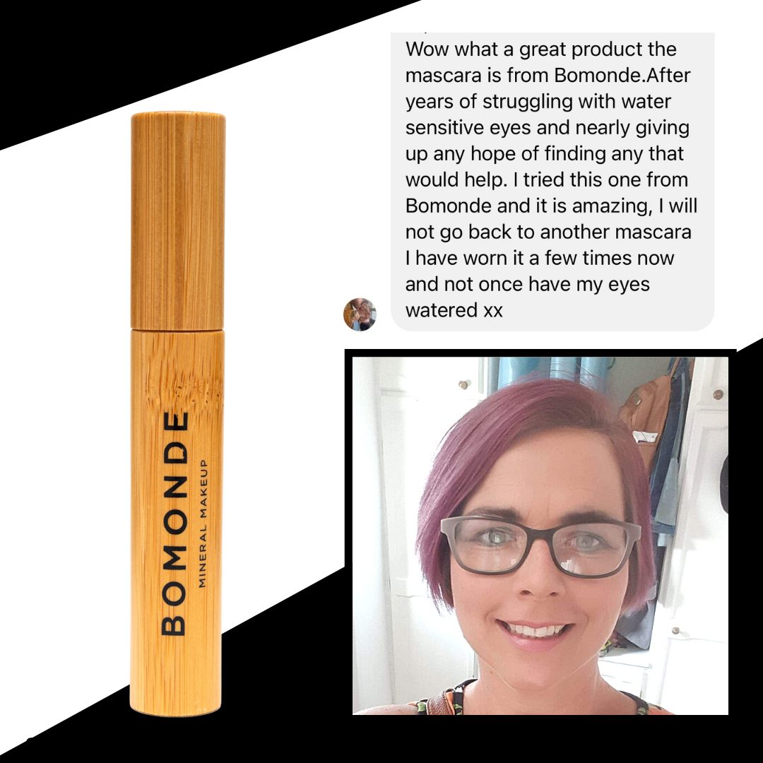 Mascara Minéral Vegan – Allongeant, volumisant et doux pour yeux sensibles, sans toxines