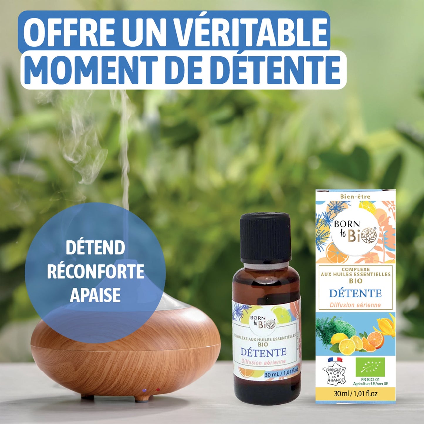 Détente – Complexe Relaxant aux Huiles Essentielles Bio
