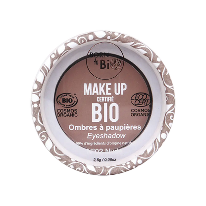 Ombres à Paupières Certifiées Bio – Fini naturel et longue tenue