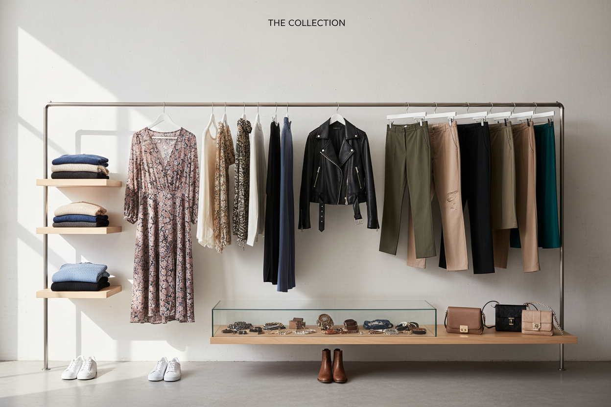 Une image de categorie de "vetements" en generale